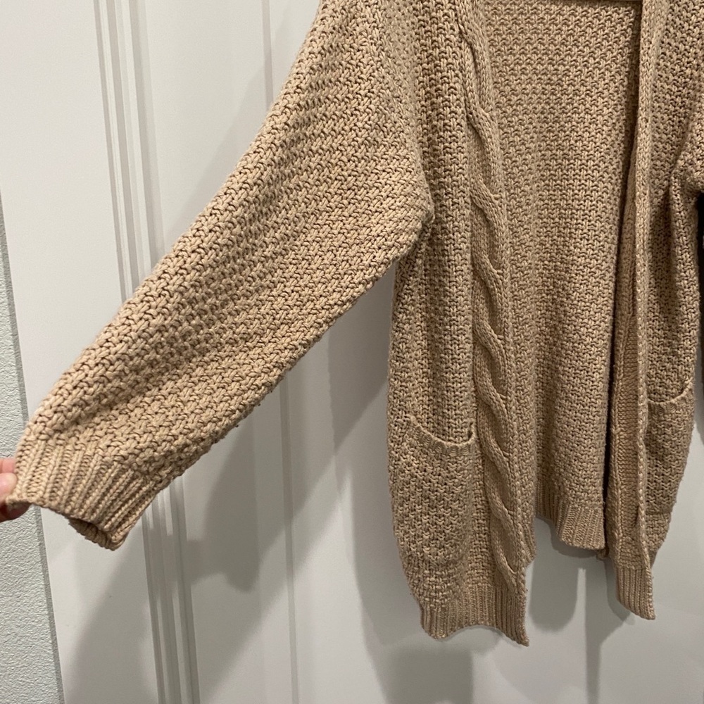 Cable Knit Cardigan - Picture 2 of 10